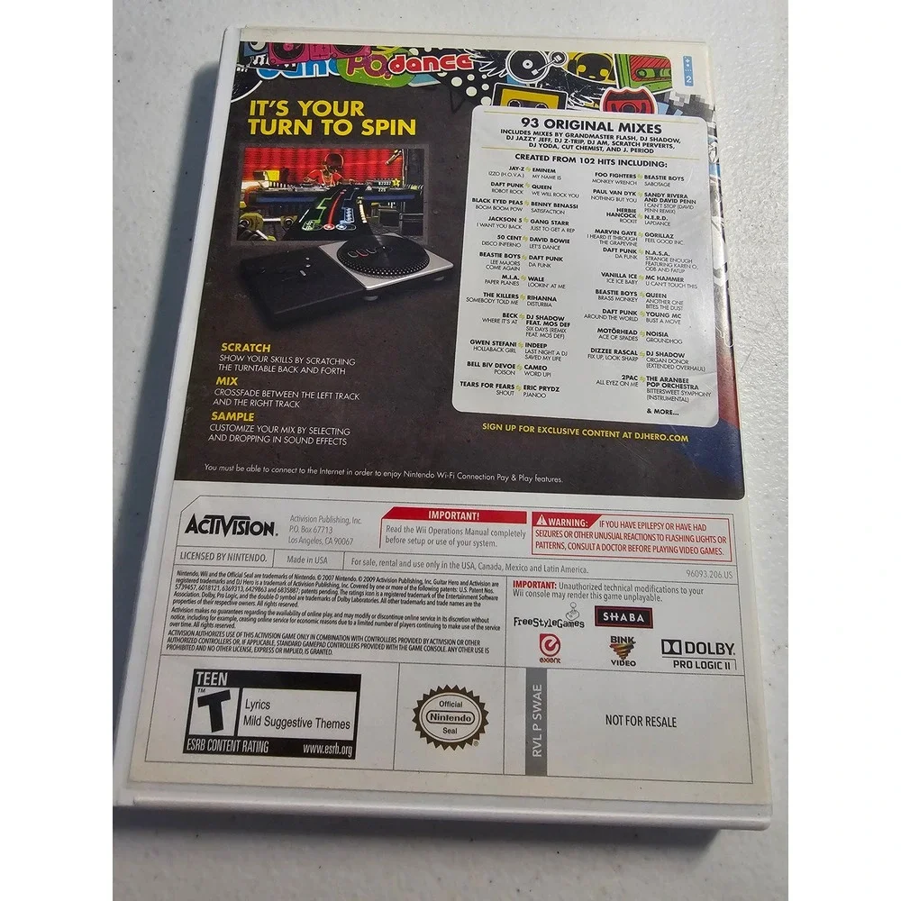 Activision disk has